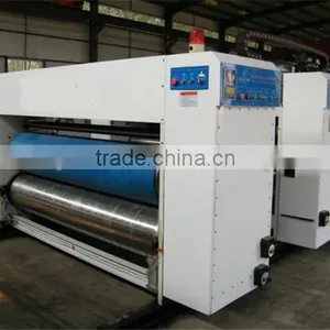 JL-1 Semi-auto Flexo Printer Rotary Die Cutter/ Corrugated Cardboard Roller Carton Machine thumbnail-3