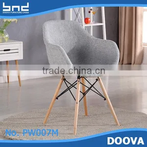 Armrest Design Fabric Chairs Dining Table Chairs thumbnail-2