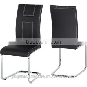 Modern Black Leather Chair thumbnail-1