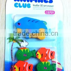 Hot Selling Custom Shape Eraser of Animal Eraser thumbnail-1