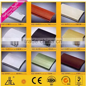 HOT!! Railing Aluminum Door Profiles for Roll up Shutter/aluminum Gate Design Roller Shutter Door Extrusion Profile Factory thumbnail-1