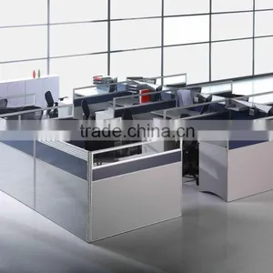 High Quality Mordern Design Desk Base Office Metal Frame Table Call Center Cubicle Office Workstation thumbnail-4
