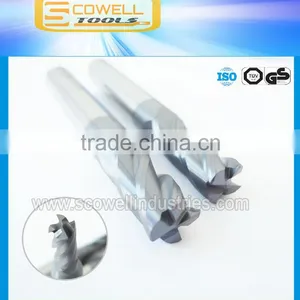 Solid Tungsten Carbide End Milling Cutter thumbnail-1