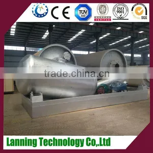 New Design Fully Continuous Free Installation 45% Oil Output High Benefit Waste Tyre Pyrolysis Machine thumbnail-1