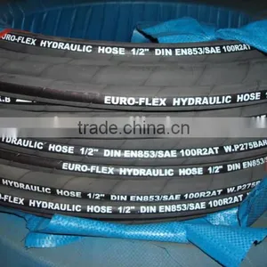 Heavy Duty Flexible High Pressure Hydraulic Oil Hose SAE 100 R2 thumbnail-1