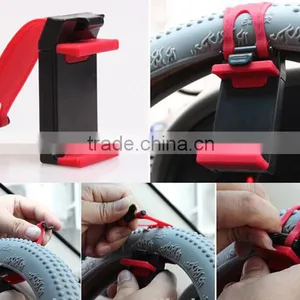 2015 New Design Car Steering Wheel Phone Socket Holder thumbnail-3