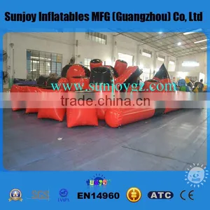 SUNJOY High Quality Inflatable Paintball Air Bunkers For Sale thumbnail-1