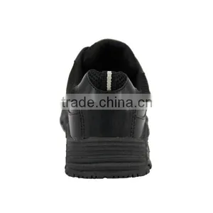 Choozii Custom Logo Manufacturers Designer Children Black Leather Mesh Sport Sneaker School Shoes for Teenage Boys thumbnail-5