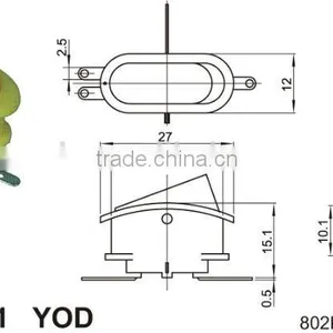 2pin Mini Rocker Switch,AC Rocker Switch With Automatic Sensor Light,12v Rocker Switches With Light thumbnail-3