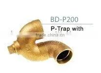 DWV,Cast DWV Fitting, Cast DWV P-Trap With Clean Out thumbnail-1