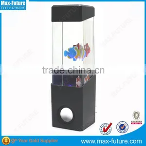 Hot Sales Led Dancing Water Show Speaker With Small Aquarium, LED Water Light Speaker With Dancing Fish thumbnail-1