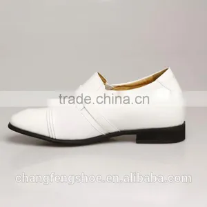 Latest Model Men White Dress Shoes Genuine Leather Wedding Shoes thumbnail-3