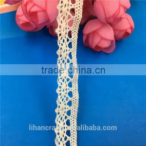 Wholesale High Quality H0716 Lace Ribbon,Crocheted Lace,100% Cotton Lace thumbnail-2