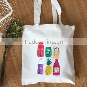 Many Styles of Optional, Simple Fresh Canvas Tote Bag thumbnail-2