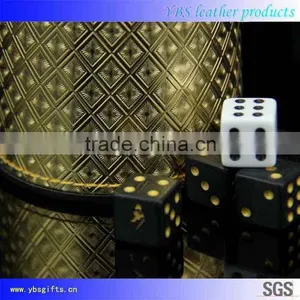 Wholesale Custom Classical Leather Dice Cup For Bar Wholesale Shaker Cup thumbnail-1