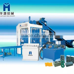 2013 Newly Advanced QT4-15 Cement Brick Making Machine Manufacturing Machine thumbnail-1