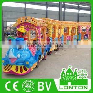 Kids Outdoor Games Equipment Electric Adult Train Used Road Train For Sale thumbnail-2