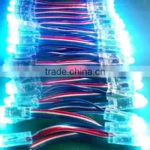 Full Color Addressable LED Pixel Light With Heatsink;DC5V Input;5cm Wire Spacing;with Color Wire thumbnail-6