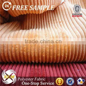 Polyester Corduroy Fabric for Pants/trousers /toy thumbnail-1