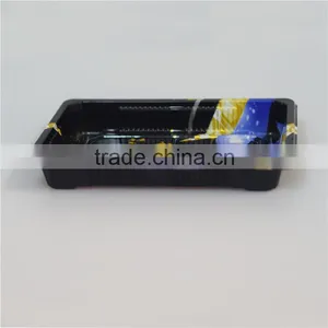 SM1-1103JY-B Disposable Plastic Take Away Printed Sushi Tray For Food Packaging thumbnail-3