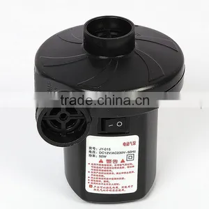 HY-JY-015 50W Portable Electric Air Pump DC 12V/AC110-120V Inflator Air Pump thumbnail-2
