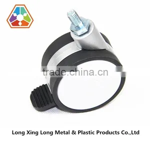 PA6 60mm Plastic Caster Wheel for Office and Furniture Supplies thumbnail-1