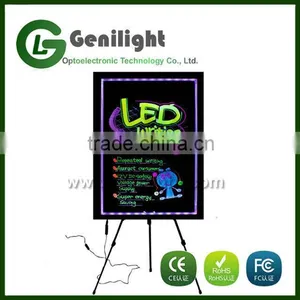 Flashing Illuminated Erasable Fluorescent LED Writing Message Sign Board for Business thumbnail-4