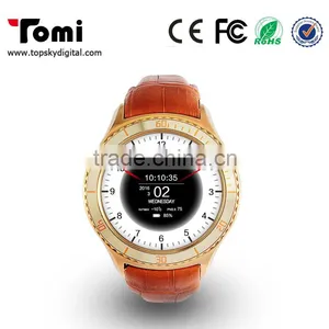 3G Bluetooth Smart Watch Android 5.1 MTK6580 Support WIFI 3G GPS Google Play Map Really Smartwatch for Android Phone thumbnail-2