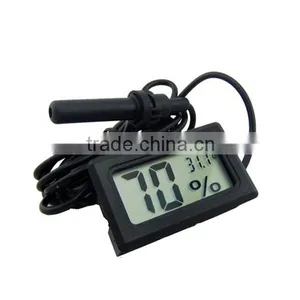 Digital LCD Hygrometer With External Sensor thumbnail-1
