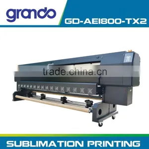 1.8m Digital Inkjet Textile Printer 1440dpi 2 DX5 Heads thumbnail-1