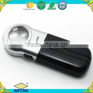 Hot Sale Lighted16x Magnifier Folding Magnifying Glass With LED thumbnail-4