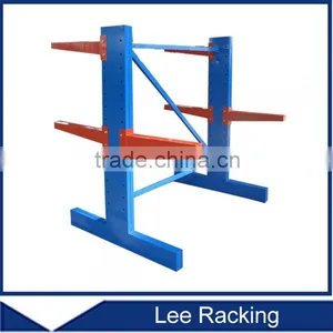 Steel Pipe Storage Shelving Metal Palleting Heavy Duty Cantilever Rack thumbnail-2