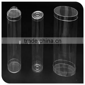 2015 Hot Sale Transparent Cylinder Container,clear PVC/PET Round Box for Wholesale thumbnail-1