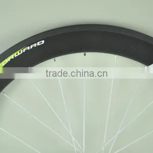 50mm FFWD Carbon Fiber Usd Aluminum Alloy Road Bicycle Wheels for Sale,700c White Carbon Road Bike Wheels for 4x4 thumbnail-6