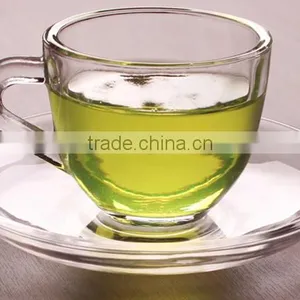 Small Quantity Order Mini Glass Tea Cup and Saucer thumbnail-1