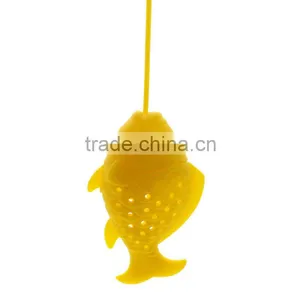 Eco-friendly Good Quality Fish Shape Tea Infuser Silicone thumbnail-4
