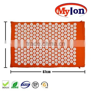 China Hot Sell Neck and Back Pain Relief Acupressure Mat and Pillow Set thumbnail-2