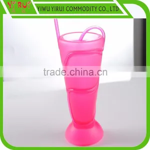 Colorful Food Grade Crazy Drinking Straw Cup thumbnail-5