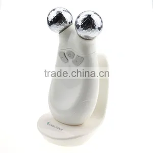 Oemodm Factoryprice New Design Mini USB EMS RF Roller Facial Lift Device With Charging Base thumbnail-3
