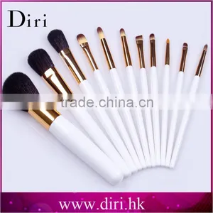 Pearl White Handle Makeup Brush Set Pro 11pcs Make up Brushes Diri Factory Price Girls' Cosmetics Tools Brush thumbnail-1