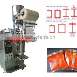 Back Seal Automatic Liquid Packaging Machine Sachet Making Machine for Honey Chili Sauce thumbnail-1