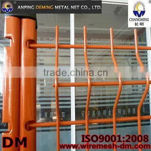 Polyester Coated/hot Dip Galvanized Curvy Welded Fence for Public Places and Buildings for Roads thumbnail-4