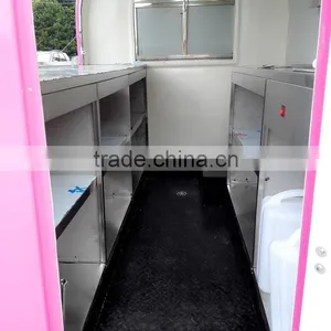 Professional Festival Application Street Fiberglass Mobile Food Cart thumbnail-6