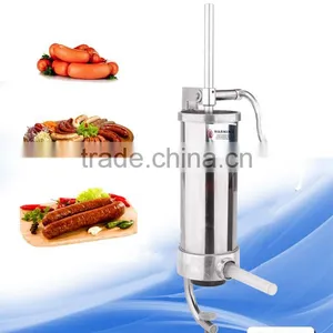 Home Use Hand Operation Stainless Steel Vegetarian Meat Sausage Filler thumbnail-1