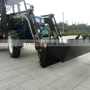 Front Loader Backhoe Loader With 4 in 1 Bucket for Sale thumbnail-3