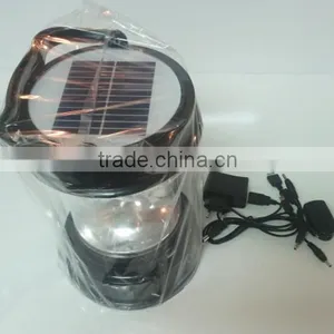 Top Sale!! New Fashion Solar LED Lanterns Rechargeable Portable Solar Camping Lantern Lights thumbnail-1
