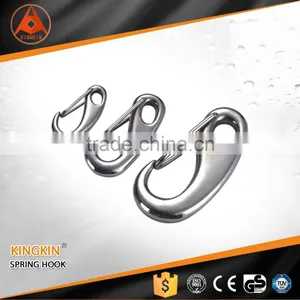 6x60mm Manufacturer Price Spring Hook Spring Snap Hooks Spring Loaded Hook thumbnail-1