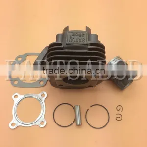 40mm Cylinder Set / Cylinder Kit / Top End Kit for 2 Stroke Scooter Minarelli 1E40QMB JOG50 ZIP KEEWAY Hurricane 50 w/ 10mm Pin thumbnail-5