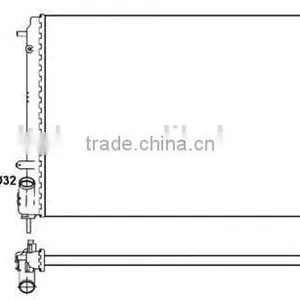 Auto Radiator Aluminum Core for Renault Logan/Duster 1.5/1.6 214100598R thumbnail-1
