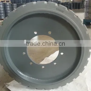 Professional Manufacture Genie Scissor Lift Platform Parts 22x7x173/4 Solid Tires for Lifting Machine Car Best Price thumbnail-3